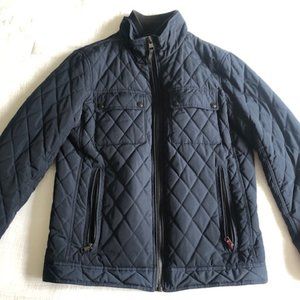Calvin Klein Navy Quilted Men's Jacket | Size M
